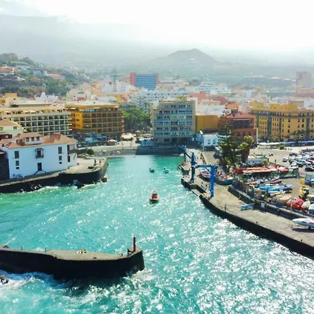 Studio With Balcony, Pool With View, Sea In Puerto De La Cruz *