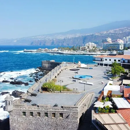 Studio With Balcony, Pool With View, Sea In Puerto De La Cruz