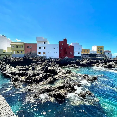 Apartment Studio With Balcony, Pool With View, Sea In Puerto De La Cruz