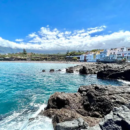 Studio With Balcony, Pool With View, Sea In Puerto De La Cruz *
