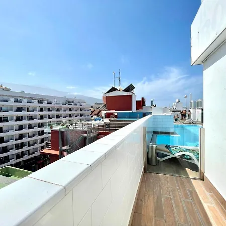 アパート Studio With Balcony, Pool With View, Sea In Puerto De La Cruz *